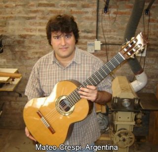 MATEO CRESPI, Argentina 
<br> Cedar top 2009